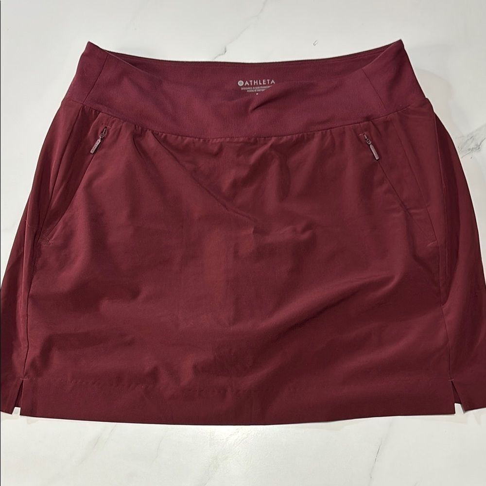 AthletaโBurgundy Skirt